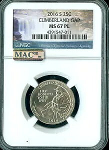 2016 S Jo[h NH[^[ NGC MS67 MAC PL PQ ōO[h AB
