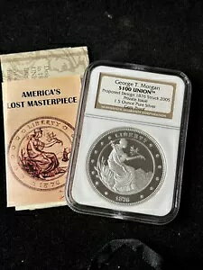 1876 �X�g���b�N 2009 �W���[�W T. ���[�K�� $100 ���j�I����ăf�U�C�� �V���o�[ 1.5 �I���X .999