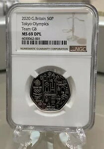 2020 `[ GB  2020 IsbN 50 yX 50 yX RC NGC MS69 DPL 