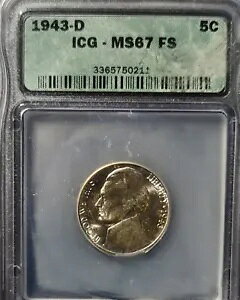1943 D NGC MS67 �~���g�X�e�[�g �W�F�t�@�[�\�� �j�b�P�� 5C �V���o�[ ������