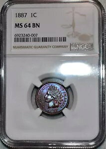 NGC MS-64 BN 1887 CfBAwbhZgAF̕W{!