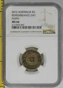 2012 �I�[�X�g�����A 2 �h���L�O�� �S�[���h �|�s�[ $2 NGC MS 66
