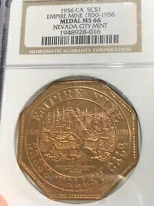 Empire Mine Slug ���_�� NGC MS 66 �W�F�������ʁB�l�o�_�V�e�B�����ǁB�f�G�B