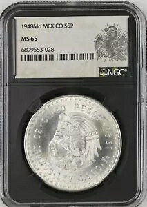 1948 Mo LVR 5 y\ Vo[ NGC O[h MS 65 ubNRA̐Vx