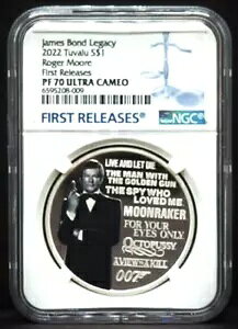 2022 �c�o�� $1 1oz �W�F�[���Y �{���h ���K�V�[ ���W���[ ���[�A .9999 NGC PF70 UC