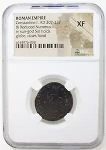 NGC XF SOL INVICTUS �R���X�^���e�B�k�X 1 ���̃��[�}���� (���� 307 �` 337 �N) BI Nummus
