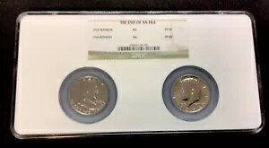 1963 NtN & 1964 NPlfB n[t_[ȕIvv[t Zbg NGC PF68!