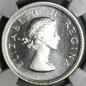 1954 NGC PF 65 ��A�t���J �v���[�t 2 1/2 �V�����O 1/2 �N���E�� �R�C�� (19100905C)