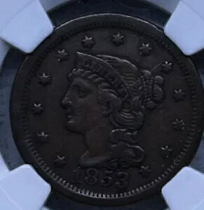 1853 1C BN �҂ݍ��݃w�A�Z���g XF40 - 24865