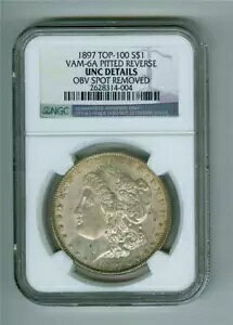 č 1897 [K h gbv-100 VAM-6A sbgo[X NGC UNC ڍ OBV X|bg RE
