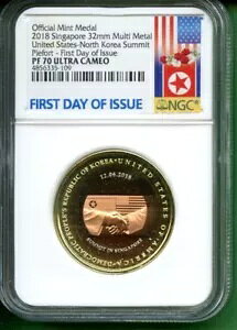 2018 VK|[ 32MM }`^ č-؍T~bg s[tH[g NGC PF70 UC