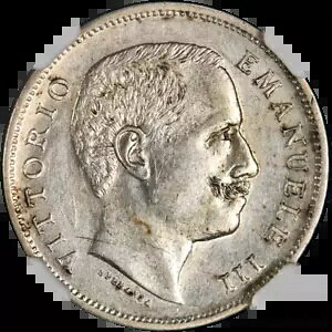 1906 R �C�^���A ���� NGC AU58 �f�G�Ȍ��� �f�G�ȃX�g���C�N