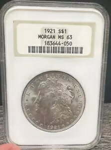 1921 [K Vo[ 1 h NGC MS63 - Ât@beB[ z_[