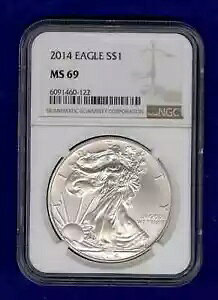 2014 AJ Vo[ C[O h NGC MS69  G35