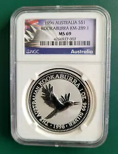 1996 I[XgA RC NbJo 1 IX 999 Vo[ NGC MS69