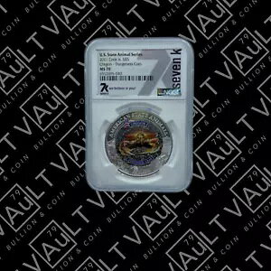 2021 �N�b�N���� $5 �č��B���� �I���S�� �_���W�l�X �N���u NGC MS70 7k �V���o�[