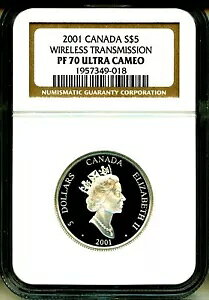 2001 Ji_ S$5 CX gX~bV OG }R[j NGC PF70 UC {bNX COA OGP