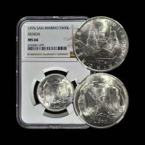 T}mB 1976NA500AVo[ - NGC MS66 - t@~[AI[u̖؁A^[