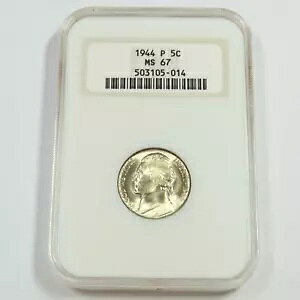 1944 P NGC MS67 - Vo[ WFt@[\ EH[ jbP US 5c RC #50588A