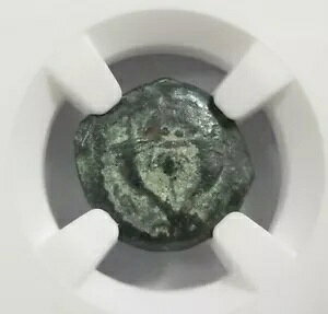 ���_�� AE Prutah NGC VF Widows Mite �I���O 135 �` 37 �n�X�������̐����̂���
