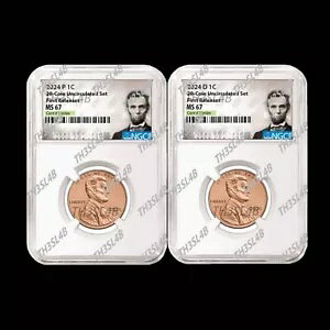 ??�v���Z�[��??�t�@�[�X�g RLS 2024 P D �V�[���h �Z���g 2 PD �R�C�� �����J�[�� �y�j�[ �Z�b�g NGC MS67