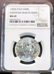 1985 C^A Vo[ 500  [bpyN NGC MS 69 A gbv |bv