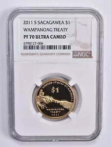 PF70 UCam 2011-S TJKEBA $1 pmAOuE x NGC