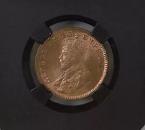 1918 C KG V ueBbV Ch ubN RA 1/4 Ai - NGC O[h MS 66 RD