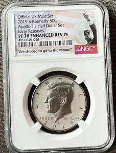 2019 S Kennedy Half Enhanced Reverse Proof NGC PF70 ���������[�X �A�|�� 11 ��