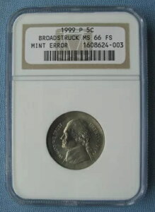 1999 P WFt@[\ jbP u[hXgbN ~g G[ NGC MS 66 FS Âz_[ (5C)