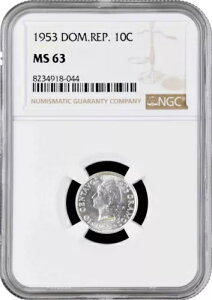 h~jJa 10 Z^{ 1953ANGC MS63Auh~jJa (1937-2020)v