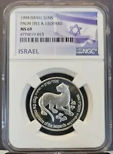 1994 �C�X���G�� �V���o�[ 1 �j���[ �V�F�P�� �p�[�� �c���[ & ���I�p�[�h NGC MS 69 �󏭃g�b�v �|�b�v