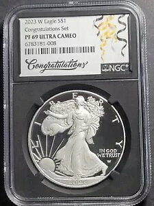 2023 W v[t $1 AJ Vo[ C[O ߂łƂZbg NGC PF69 ubN RA ??