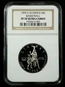 1995 S �I�����s�b�N 50C �o�X�P�b�g�{�[�� NGC PF70 �E���g�� �J���I �V���o�[ �v���[�t �R�~���j�P�[�V����#2007