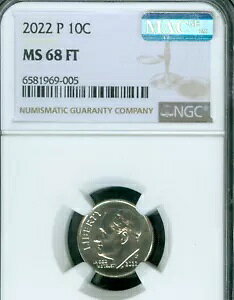 2022 �v���[�Y�x���g �_�C�� NGC MS68 FT MAC �ō����O���[�h MAC �X�|�b�g���X POP-5 �B