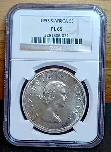1953 AtJ PROOFLIKE Vo[ 5 VO 5S NGC PL65 A 8,000 