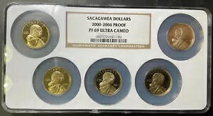 NGC PF69 2000-2004 SACAGAWEA $1 hv[t Eg JI }`RC 5 RCZbg
