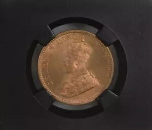 1933 C KG V ueBbV Ch 1/4 Ai ubN RA - NGC O[h MS 66 RD