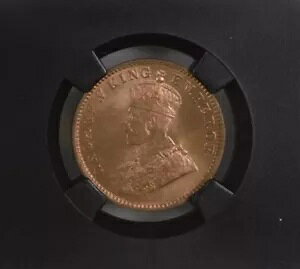 1918 C KG V ueBbV Ch 1/4 Ai ubN RA - NGC O[h MS 66 RB