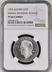 1965 I[XgA Vo[ 25 VO 150 NLOEB[HȍZ - NGC PF 66