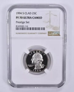 1994-S Vg NH[^[ CLAD vXe[W Zbg PF70 UCAM NGC uE x