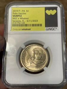 2019-P $1 PA �|���I ���N�`�� NGC x Whatnot �T���v�� �X���u 1/50 ���A �o���A���g