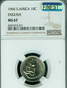 1966 AtJ p 10 Zg NGC MS67 MAC ōO[h MAC X|bgX A*