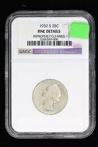 1932-S Vg NH[^[ NGC ו܂ŕsK؂ɐ򂳂ꂽ 32ZX