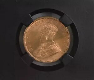 1933 C KG V ueBbV Ch 1/4 Ai ubN RA - NGC O[h MS 66 RD