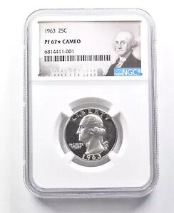 1963 ���V���g�� �N�H�[�^�[ PF67* STAR �J���I NGC *1798