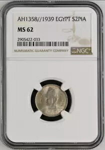 GWvg S2PIA AH1358 1939 LO t@[N UNC MS 62 NGC Vo[ɂO[h
