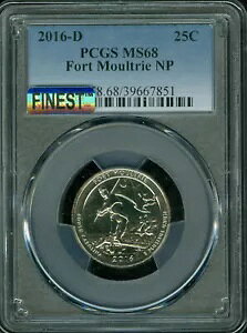 2016 D tH[g g[ PCGS MS68 PQ MAC ōO[h & X|bgX |bv 5 B