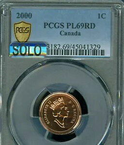 2000 Ji_ Zg PCGS PL69 RD PQ MAC SOLO ōO[h & X|bgX *