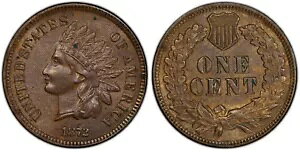 1872 1c PCGS MS 63 BN FS-301 RPD ~ SNOW-1 �C���f�B�A�� �Z���g �ł��������̎��